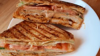 Grilled chicken sandwich recipe [upl. by Adnyleb333]