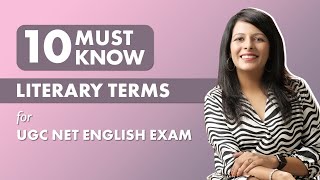 10 Essential Literary Terms Every UGC NET English Candidate Should Know [upl. by Ardnuasal]