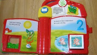 Leapfrog Tads counting farm StoryBlock Book toy [upl. by Eserrehs]