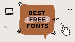 BEST FREE FONTS FROM DAFONT  My Favorite Personal Use Fonts  Popular Aesthetic Fonts for FREE [upl. by Tnirb]