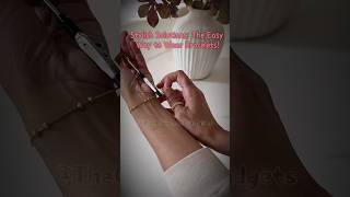 Effortless Elegance The Clip Stick for Easy Bracelet Wearing jewellery gadgets shorts viral [upl. by Ylsel]