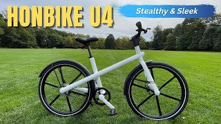 Honbike UNI4 Review  Stealthy Lightweight Road Ebike [upl. by Airdnaz559]