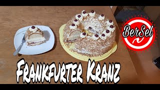 1000 Aboneye ÖzelAlmanların meşur Frankfurter Kranz Pastası👌👌👌🤩🤩 [upl. by Enilesoj]