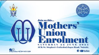 Mothers Union Enrollment Service  22nd June 2024 [upl. by Nutter520]