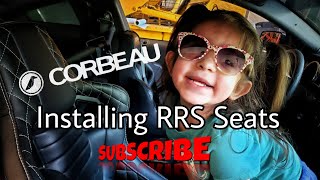 Installing Corbeau RRS Seats [upl. by Arihsa]