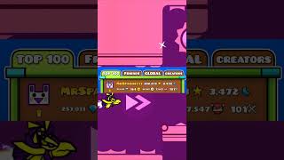 ¡La Pelea por el Top 1 de Geometry Dash geometrydash shorts top gd [upl. by Aeduj]