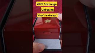 2025 Sovereign Royal Arms version Unpacking sovereign coins royalmint [upl. by Arimat]