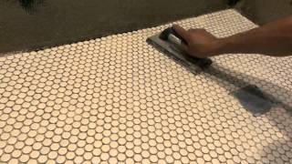 How to install mosaic tiles [upl. by Enrobialc]