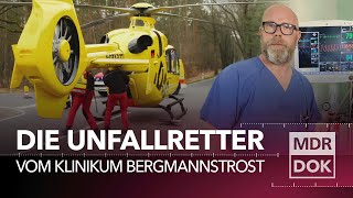 Die Unfallretter vom Klinikum Bergmannstrost in Halle  MDR DOK [upl. by Opportina]