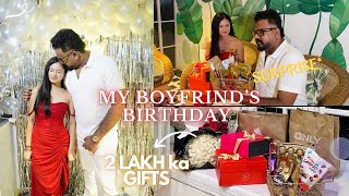 SURPRISING MY BOYFRIEND ON HIS BIRTHDAY With 2 LAKH Ka GIFTS  SURPRISE ❤️ Ana Tamang [upl. by Sifan]