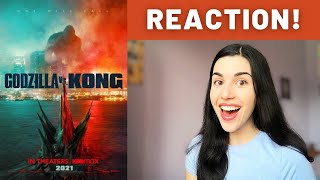 Godzilla vs Kong Official Trailer Reaction [upl. by Dez]