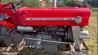 1980 MASSEY FERGUSON 135 2WD TRACTOR [upl. by Amikahs]