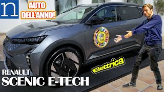 Renault SCENIC ETECH  Come va e perchè è lauto dellanno 2024 [upl. by Neahs]