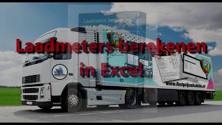 Laadmeters berekenen in Excel [upl. by Donough]