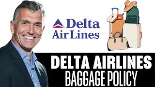 Delta Airlines Baggage policy [upl. by Nywnorb620]