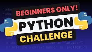 EASY MODE Python Coding Challenge Beginners Only [upl. by Aicilif]