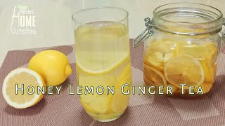 Easy Homemade Honey Lemon Ginger Tea  Immune System Booster  Honey Lemon Ginger Preserve [upl. by Lativa476]