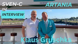 MS ARTANIA im Interview Klaus Gruschka [upl. by Innob]