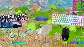 RK ROYAL KLUDGE RK68 RK855 ASMR 🤩 Red Switches Chill Keyboard Fortnite Late Game Arena Gameplay 🎧 [upl. by Eeliak952]