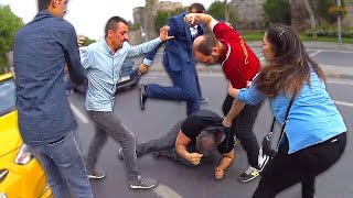 WHEN BIKERS FIGHT BACK  Crazy Motorcycle Moments Ep 67 [upl. by Kris730]