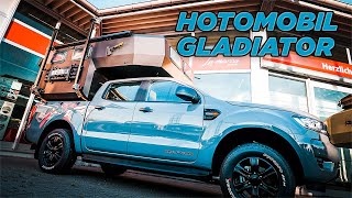 4x4 Camper  Hotomobil Gladiator  Leichte Monocoque Wohnkabine [upl. by Blasius]