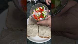 🔥Must Try This High Protein Sandwich For Muscle Gain 💪 recipe diet musclegain gym protein [upl. by Annahpos]