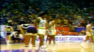 1977 NCAA Tournament  Charlotte vs Michigan [upl. by Assennev]