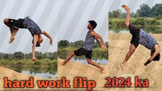 🔥flip in practice place hardwork flip desi flip I 202425 viral video suraj flipper boy [upl. by Padraic]