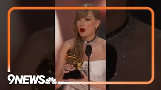 Celine Dion Taylor Swift Miley Cyrus highlight 2024 Grammy Awards ceremony in LA [upl. by Spratt942]