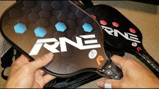 RNE PICKLEBALL PADDLE SET 2 Paddles 4 Balls 2 Cooling Towels  1 BAG [upl. by Tamis]