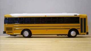 Thomas SafTLiner HDX School Bus Model White Roof [upl. by Esinek]