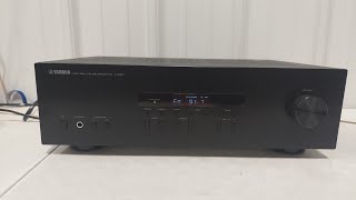 YAMAHA RS201 NATURAL SOUND RECEIVER STEREO AMFM TUNER [upl. by Emeric]