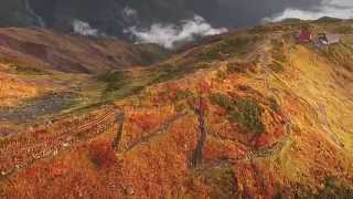 MtKaramatsu Northern Japan Alps  DJI Phantom 2 vision plus [upl. by Ehman]