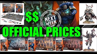 New TOKEN TAX Games Workshop Warhammer 40000 amp Kill Team PreOrder Prices USD amp CAD New40k [upl. by Leigha]