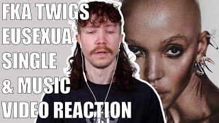 FKA TWIGS  EUSEXUA SINGLE amp MUSIC VIDEO REACTION [upl. by Elvis]