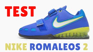 Nike Romaleos 2  Mon Test et Avis  Chaussures dhaltérophilie [upl. by Chemar]