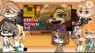 William and Mrs Aftons Classmates react to their Future  Pt 1  FNaF GCRV  Read Description [upl. by Zebe]