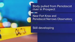 Body found in Penobscot River in Prospect sheriffs office says [upl. by Halbert]