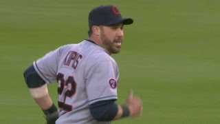 CLEDET Kipnis makes a backhanded leaping grab [upl. by Wakeen]