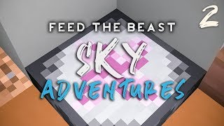 FTB Sky Adventures Modpack Ep 2 Project E Transmutation Table  EMC [upl. by Ermentrude]