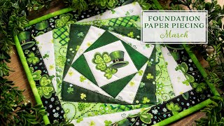 Foundation Paper Piecing Series  March  a Shabby Fabrics Tutorial [upl. by Bo]