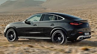 New 2024 MercedesBenz GLC Coupé AMG Line  FIRST LOOK Exterior Interior amp Driving [upl. by Chuipek]