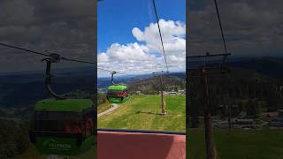 feldberg feldbergbahn schwarzwald blackforest germany seilbahn cablecar shorts yt [upl. by Ragde625]