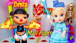 MALL FIGHT  Elsa and Anna toddlers shopping  Elsa gets into a FIGHT [upl. by Lenahc]