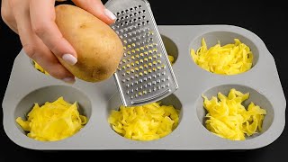 Nur 2 Kartoffeln Schnelles und leckeres Rezept in 5 Minuten [upl. by Iem]