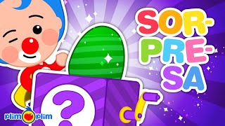 Búsqueda de Huevos de Pascua Sorpresa 5  Aprende Colores  Juegos para Niños  Plim Plim [upl. by Mathre]