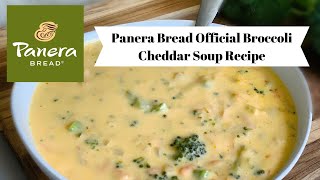 Broccoli Cheddar Soup  Panera Broccoli cheddar soup copycat recipe [upl. by Labanna]