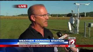 Weather technology gives minutebyminute storm up [upl. by Vachil]