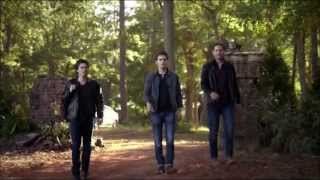 TVD Damon Stefan and Alarick talk about Caroline [upl. by Ymassej]