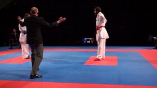 Karate1 PL Almere 2014  KAPTAN vs ERKAN  Kumite male 84 FINAL [upl. by Vocaay890]